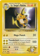 Lt. Surge's Raichu (28/132) [Gym Heroes Unlimited] - Destination Retro