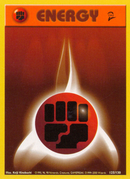 Fighting Energy (125/130) [Base Set 2] - Destination Retro