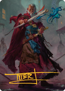 Elminster Art Card (64) (Gold-Stamped Signature) [Commander Legends: Battle for Baldur's Gate Art Series] - Destination Retro