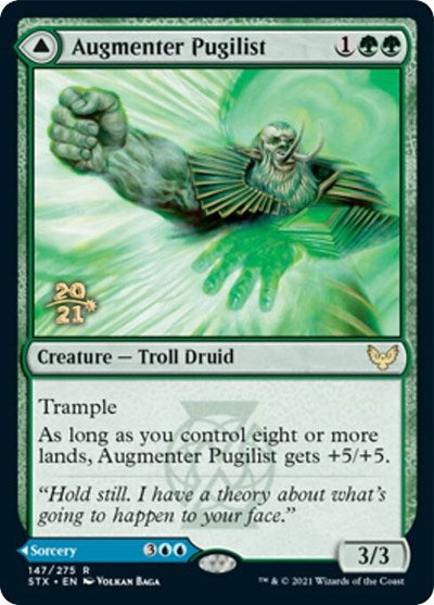 Augmenter Pugilist // Echoing Equation [Strixhaven: School of Mages Prerelease Promos] - Destination Retro