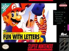 Mario's Early Years Fun with Letters - Super Nintendo - Destination Retro