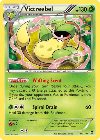 Victreebel (XY Furious Fists) (3/111) [Theme Deck Exclusives] - Destination Retro