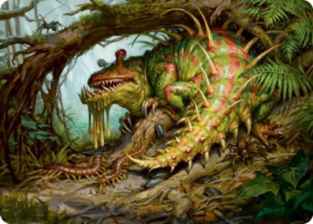 Blex, Vexing Pest Art Card [Strixhaven: School of Mages Art Series] - Destination Retro