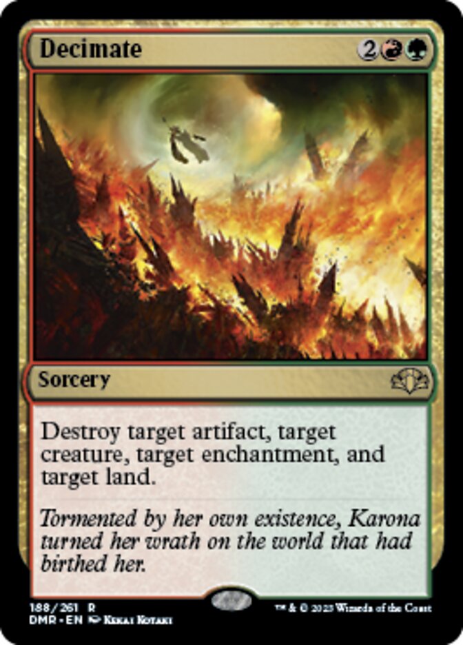 Decimate [Dominaria Remastered] - Destination Retro