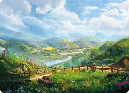 Plains Art Card [The Lord of the Rings: Tales of Middle-earth Art Series] - Destination Retro
