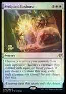 Sculpted Sunburst [Commander Legends: Battle for Baldur's Gate Prerelease Promos] - Destination Retro