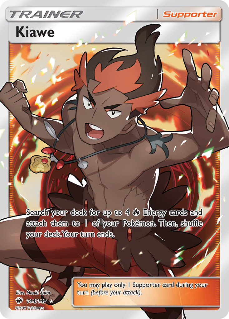 Kiawe (144/147) [Sun & Moon: Burning Shadows] - Destination Retro