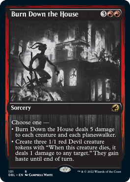Burn Down the House [Innistrad: Double Feature] - Destination Retro