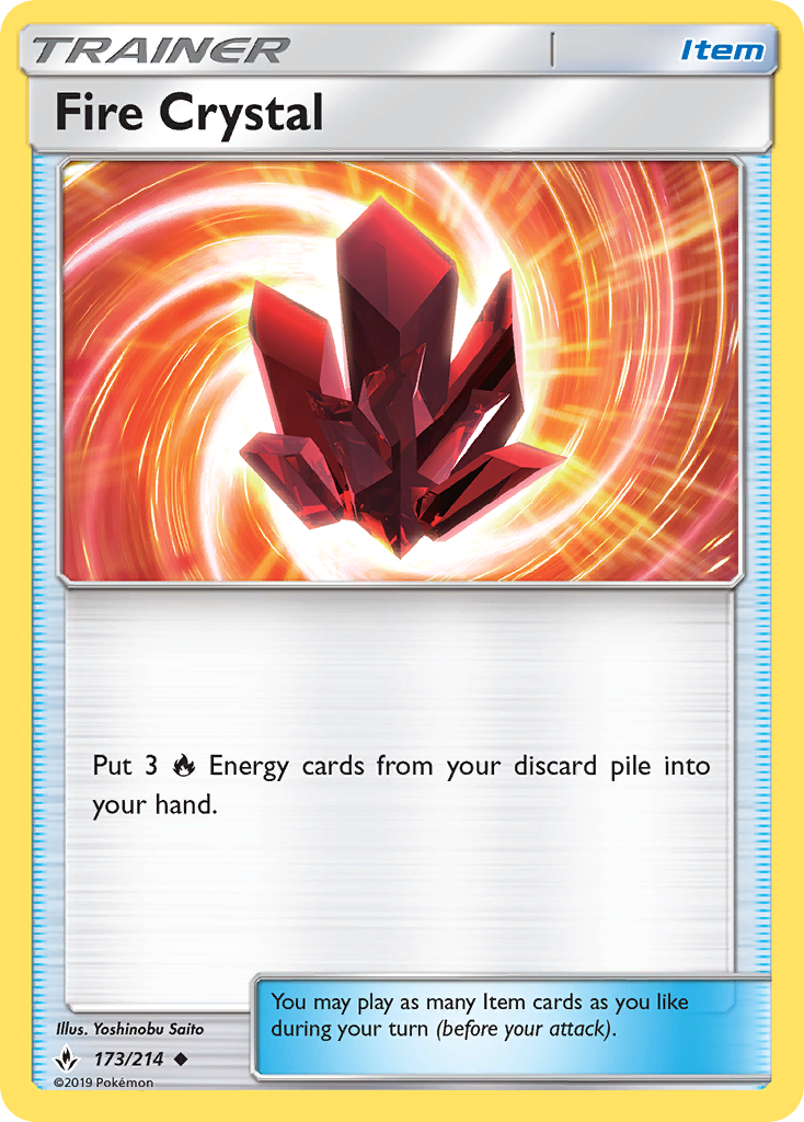 Fire Crystal (173/214) [Sun & Moon: Unbroken Bonds] - Destination Retro