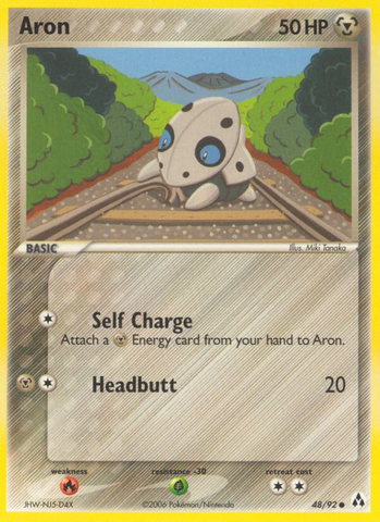 Aron (48/92) [EX: Legend Maker] - Destination Retro