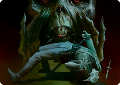 Power Word Kill Art Card [Dungeons & Dragons: Adventures in the Forgotten Realms Art Series] - Destination Retro