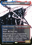 Ovika, Enigma Goliath (Borderless Ichor) [Phyrexia: All Will Be One] - Destination Retro