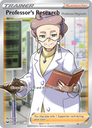 Professor's Research (Professor Magnolia) (201/202) [Sword & Shield: Base Set] - Destination Retro