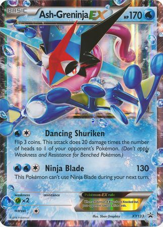 Ash-Greninja EX (XY133) (Jumbo Card) [XY: Black Star Promos] - Destination Retro
