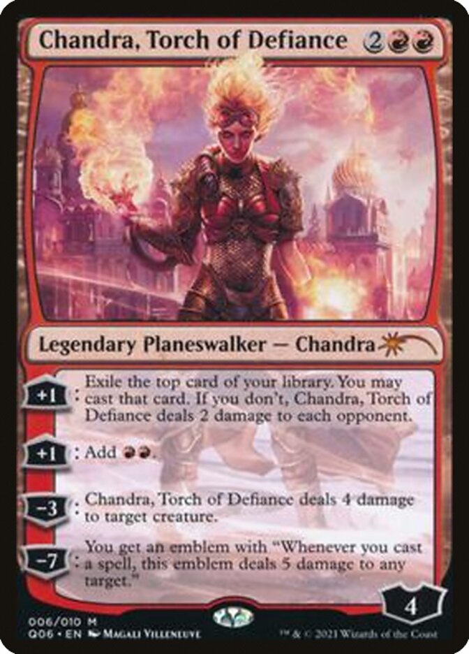 Chandra, Torch of Defiance [Pioneer Challenger Decks 2021] - Destination Retro