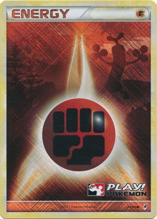 Fighting Energy (93/95) (Play Pokemon Promo) [HeartGold & SoulSilver: Call of Legends] - Destination Retro