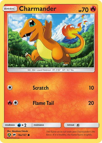 Charmander (18a/147) [Alternate Art Promos] - Destination Retro