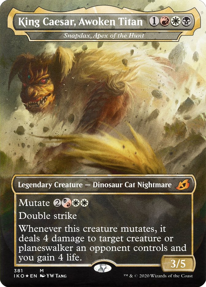 Snapdax, Apex of the Hunt - King Caesar, Awoken Titan (Godzilla Series) [Ikoria: Lair of Behemoths] - Destination Retro