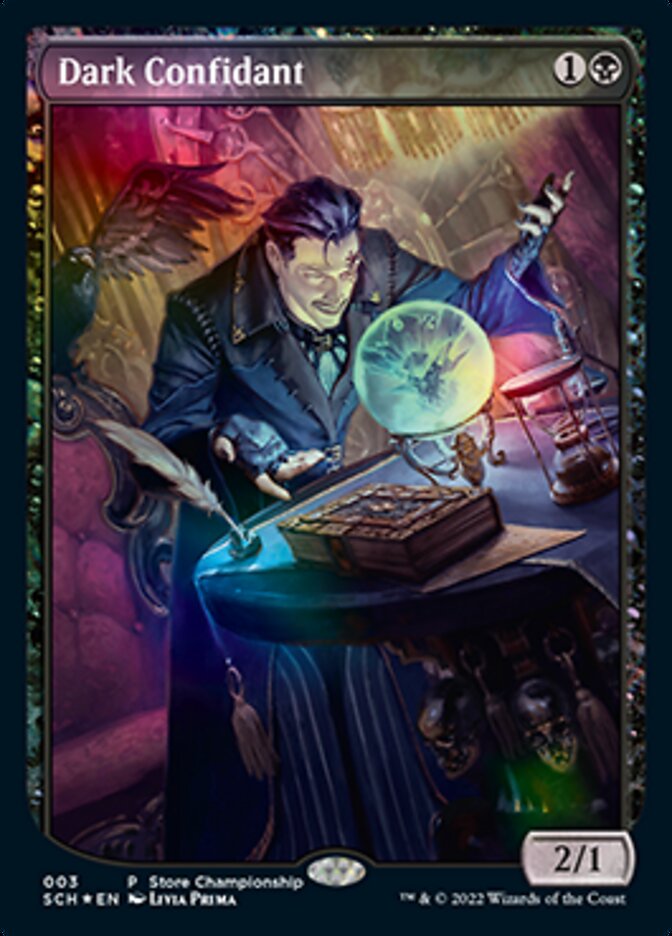 Dark Confidant (Extended Art) [Store Championships 2022] - Destination Retro
