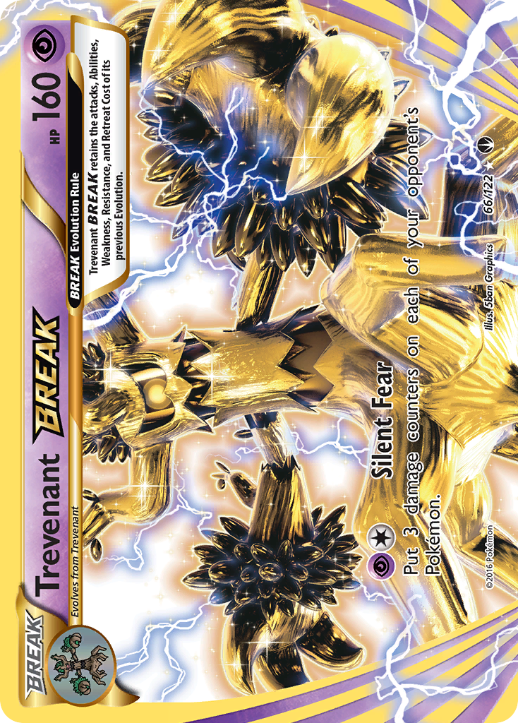 Trevenant BREAK (66/122) [XY: BREAKpoint] - Destination Retro