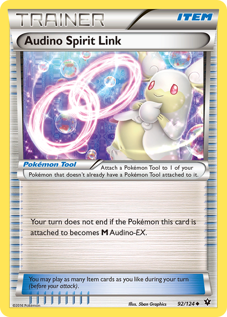 Audino Spirit Link (92/124) [XY: Fates Collide] - Destination Retro