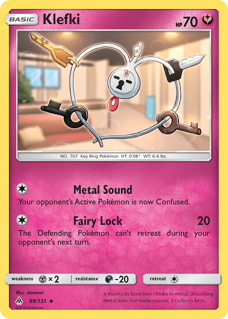 Klefki (89/131) [Sun & Moon: Forbidden Light] - Destination Retro