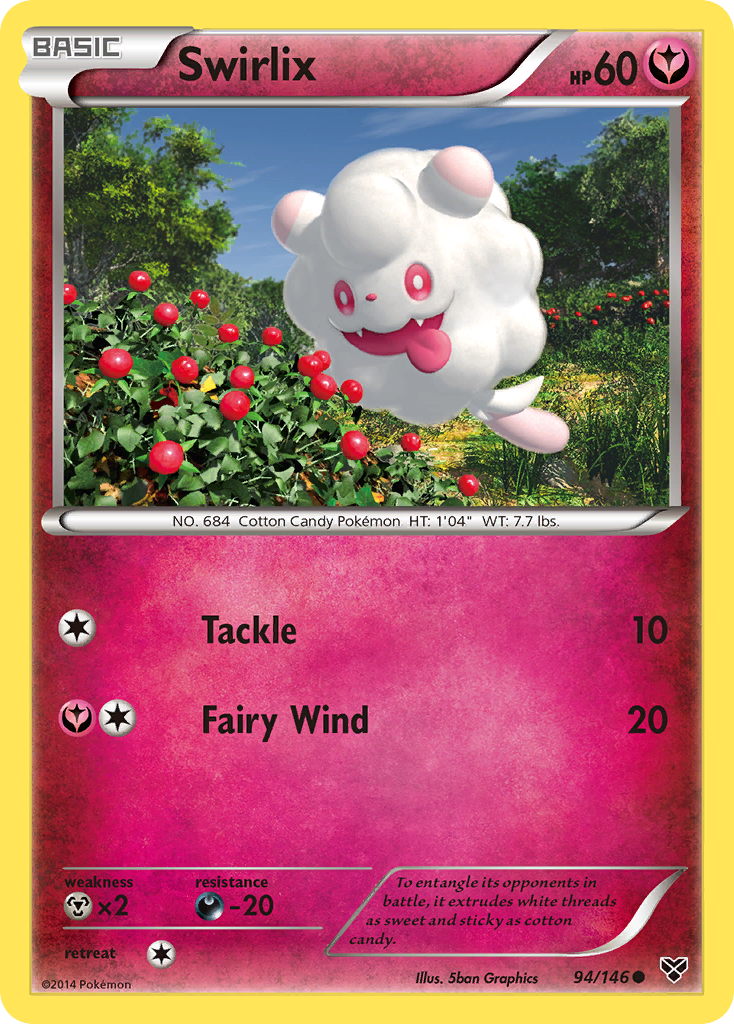 Swirlix (94/146) [XY: Base Set] - Destination Retro