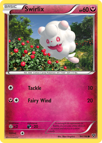 Swirlix (94/146) [XY: Base Set] - Destination Retro