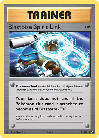 Blastoise Spirit Link (73/108) [XY: Evolutions] - Destination Retro