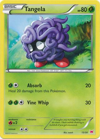 Tangela (13/30) [XY: Trainer Kit - Latias & Latios] - Destination Retro