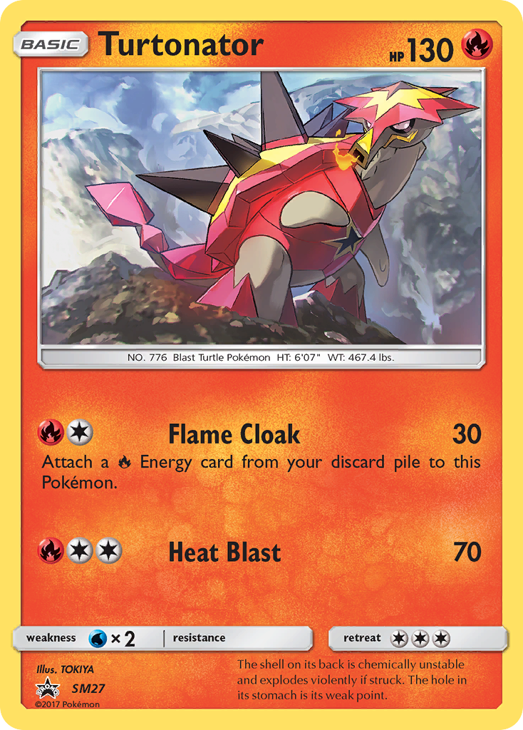 Turtonator (SM27) [Sun & Moon: Black Star Promos] - Destination Retro