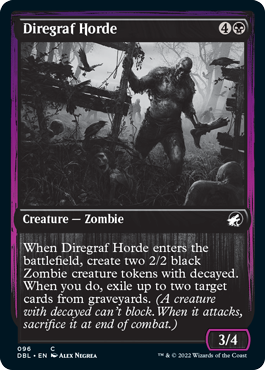 Diregraf Horde [Innistrad: Double Feature] - Destination Retro
