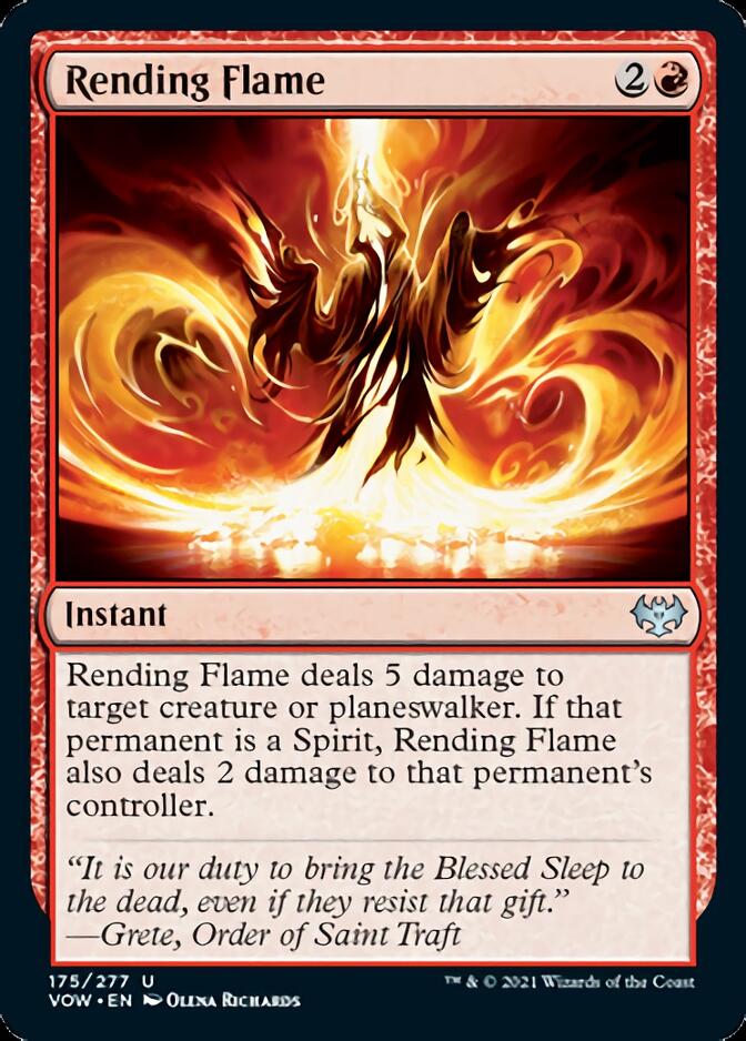 Rending Flame [Innistrad: Crimson Vow] - Destination Retro
