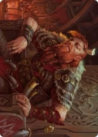 Arni Brokenbrow Art Card [Kaldheim: Art Series] - Destination Retro