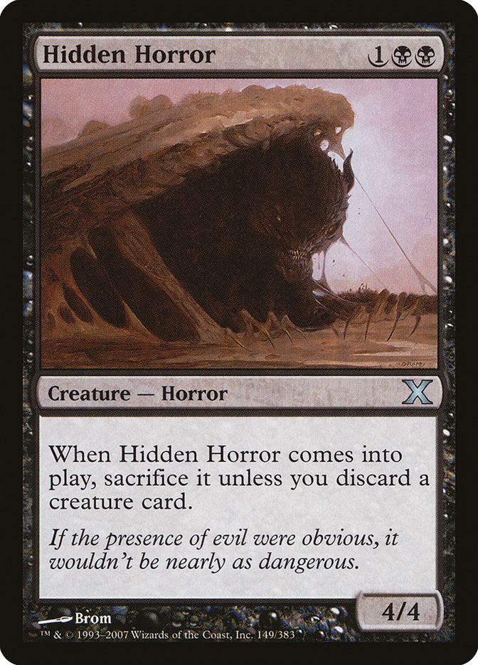 Hidden Horror [Tenth Edition] - Destination Retro