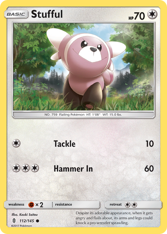 Stufful (112/145) [Sun & Moon: Guardians Rising] - Destination Retro