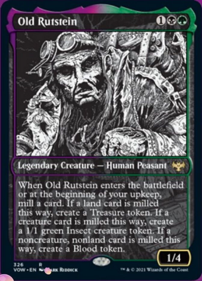 Old Rutstein (Showcase Eternal Night) [Innistrad: Crimson Vow] - Destination Retro