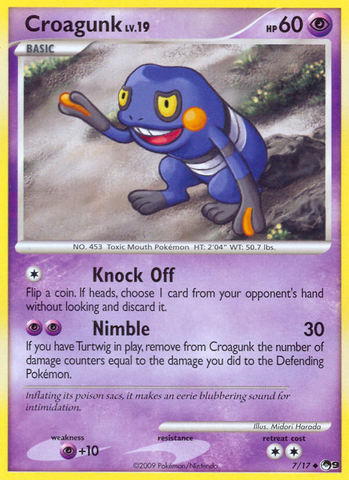 Croagunk (7/17) [POP Series 9] - Destination Retro