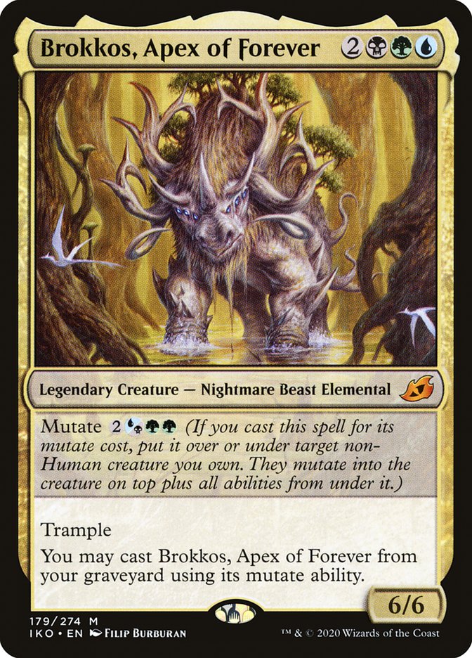 Brokkos, Apex of Forever [Ikoria: Lair of Behemoths] - Destination Retro