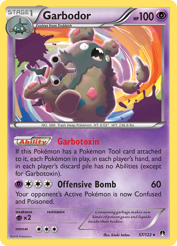 Garbodor (57/122) [XY: BREAKpoint] - Destination Retro