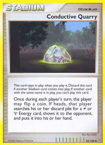 Conductive Quarry (82/100) [Diamond & Pearl: Stormfront] - Destination Retro