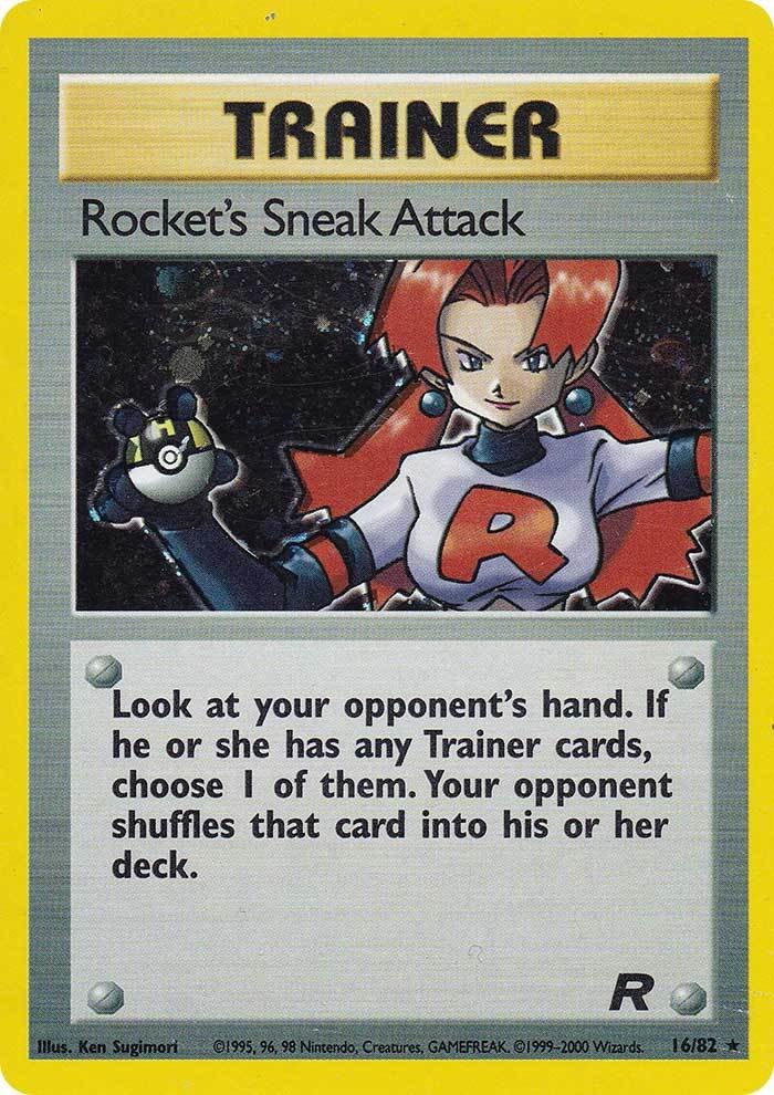 Rocket's Sneak Attack (16/82) [Team Rocket Unlimited] - Destination Retro