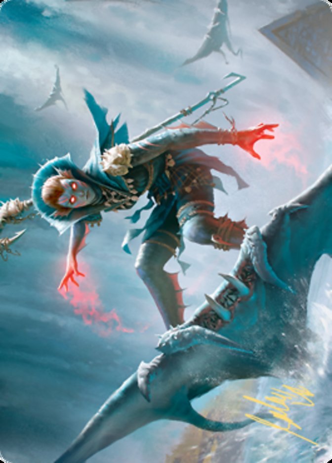 Umara Mystic (Art Series) [Zendikar Rising Art Series] - Destination Retro