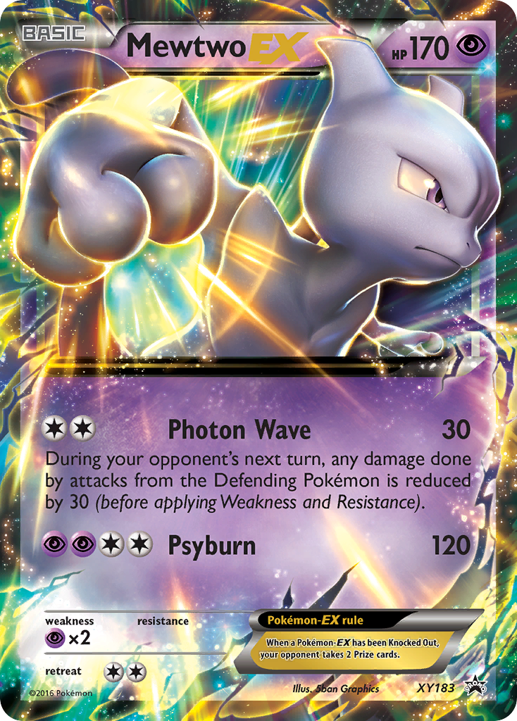 Mewtwo EX (XY183) [XY: Black Star Promos] - Destination Retro