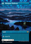 Hengegate Pathway // Mistgate Pathway (Borderless Alternate Art) [Kaldheim] - Destination Retro