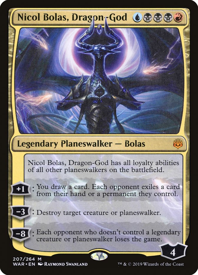 Nicol Bolas, Dragon-God [War of the Spark] - Destination Retro
