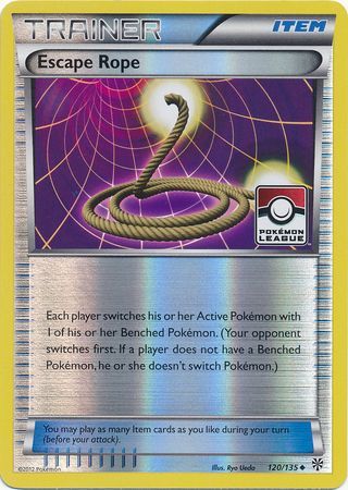 Escape Rope (120/135) (League Promo) [Black & White: Plasma Storm] - Destination Retro