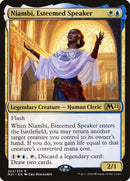 Niambi, Esteemed Speaker (Promo Pack) [Core Set 2021 Promos] - Destination Retro