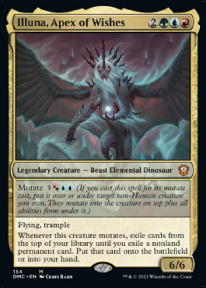 Illuna, Apex of Wishes [Dominaria United Commander] - Destination Retro