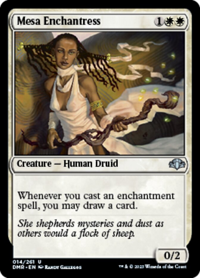 Mesa Enchantress [Dominaria Remastered] - Destination Retro
